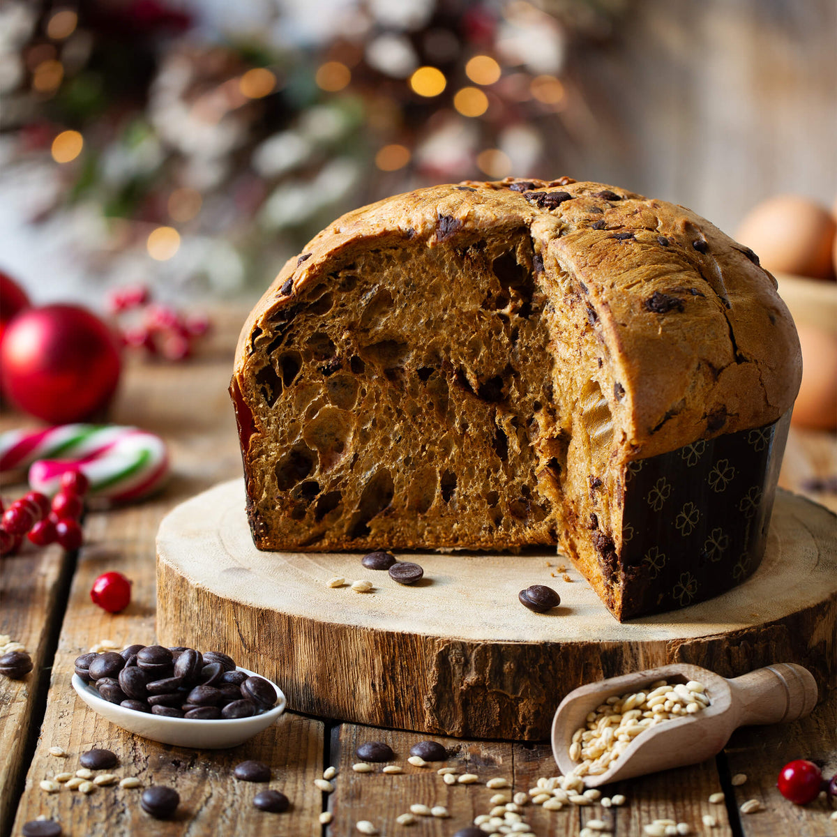 Panettone Orzo e Cioccolato