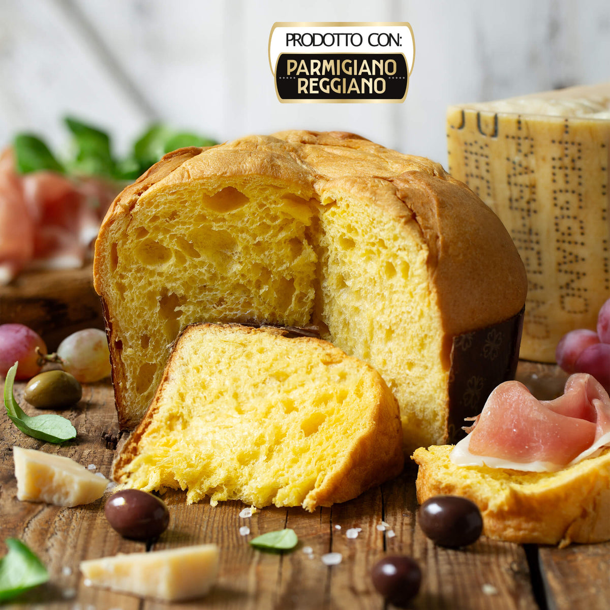 Panettone Salato al Parmigiano Reggiano