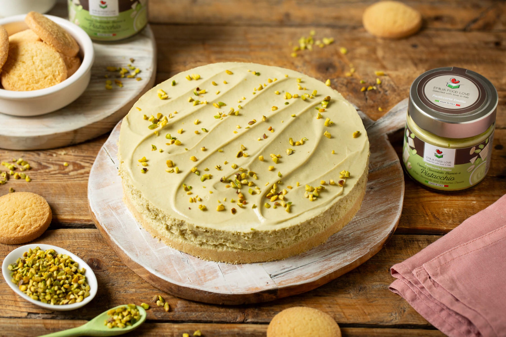 Pistachio CHEESECAKE