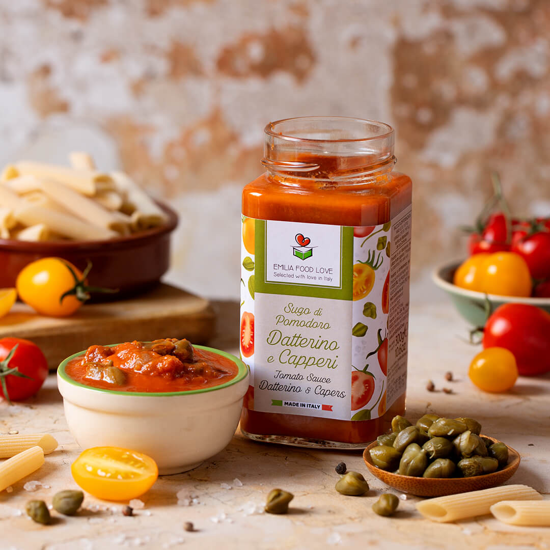 Sugo di Pomodoro Datterino e Capperi